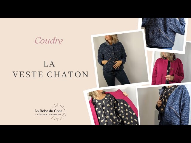 Patron sweat plaid Chaleureux - Patron pdf gratuit