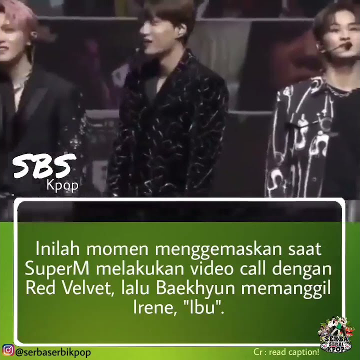 Baekhyun panggil Irene 'Ibu' Boyond Live SuperM
