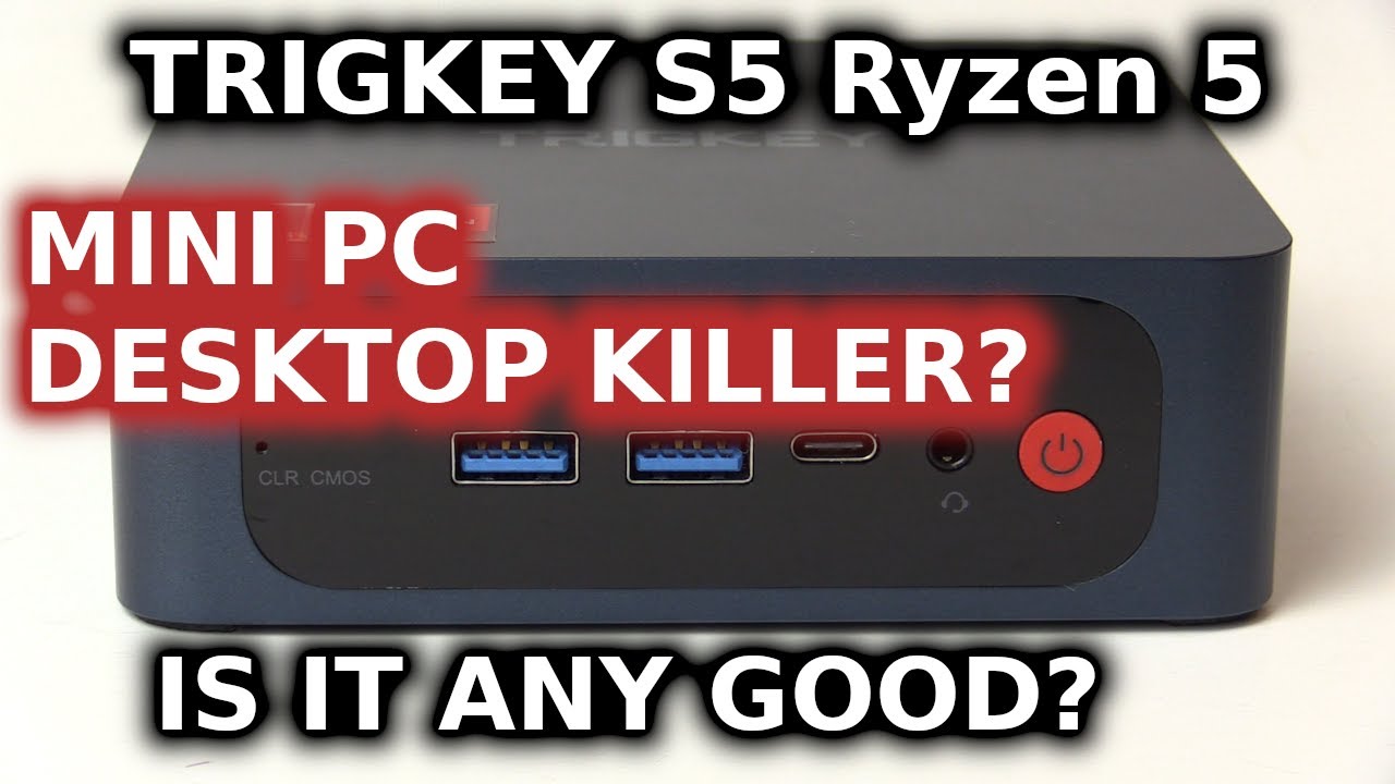 Trigkey S5 AMD Ryzen 5 Mini PC Review! Synthetic Benchmarks and Teardown 