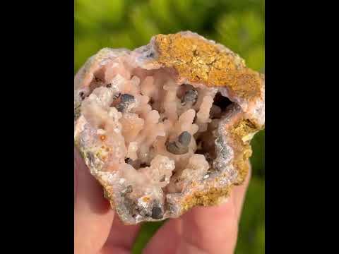 Красный ХАЛЦЕДОН КВАРЦ - натуральный камень - Марокко, видео 1