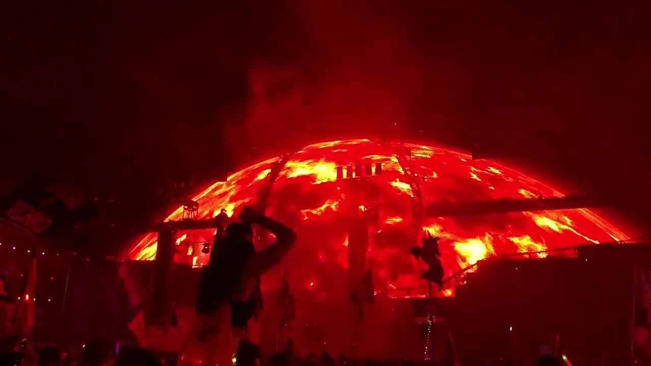 Eric Prydz playing Beico & Mt93 - Let There Be Dark [Kraftek] EDC 2018 Sunday Circuit Grounds