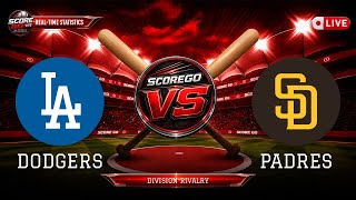 Los Angeles Dodgers vs San Diego Padres LIVE | SCORE GO