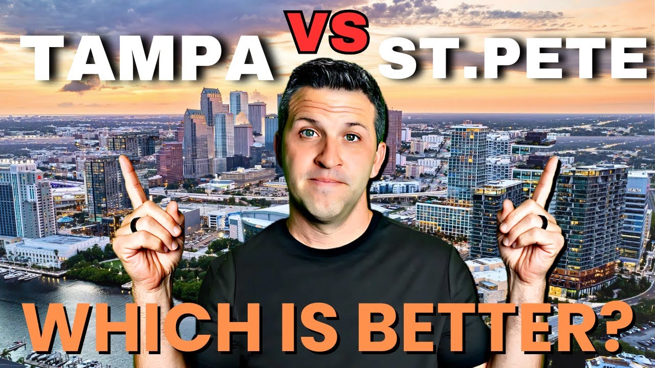 Is Living in Tampa BETTER Than Living in St Petersburg Florida?
