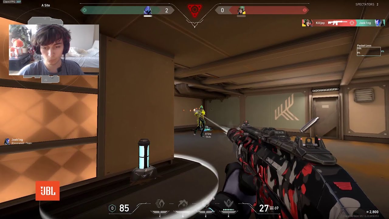 100t ASUNA Counters POPPIN Swing With His Shaky Aimbot