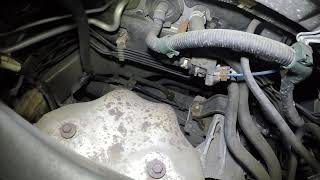 no heat on Honda Accord 2003 to 2007 check heater core vale and blend door