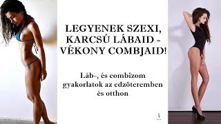 vékony comb diéta)