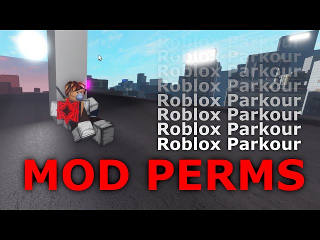 650X] Parkour Modded - Roblox