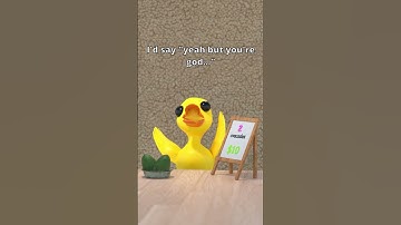 DO YOU WANT AVOCADOS OR NOT?! 🦎🥑  #funny #babyduck #shorts