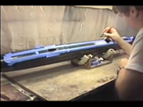 Ohio 18 Model Submarine Build - Nonskid Deck