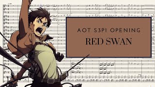 Red Swan – Attack on Titan Season 3 Part 1 Opening