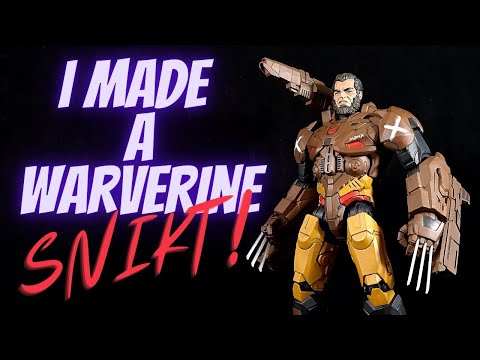 My Custom Marvel Legends Wolverine and War Machine Mash Up