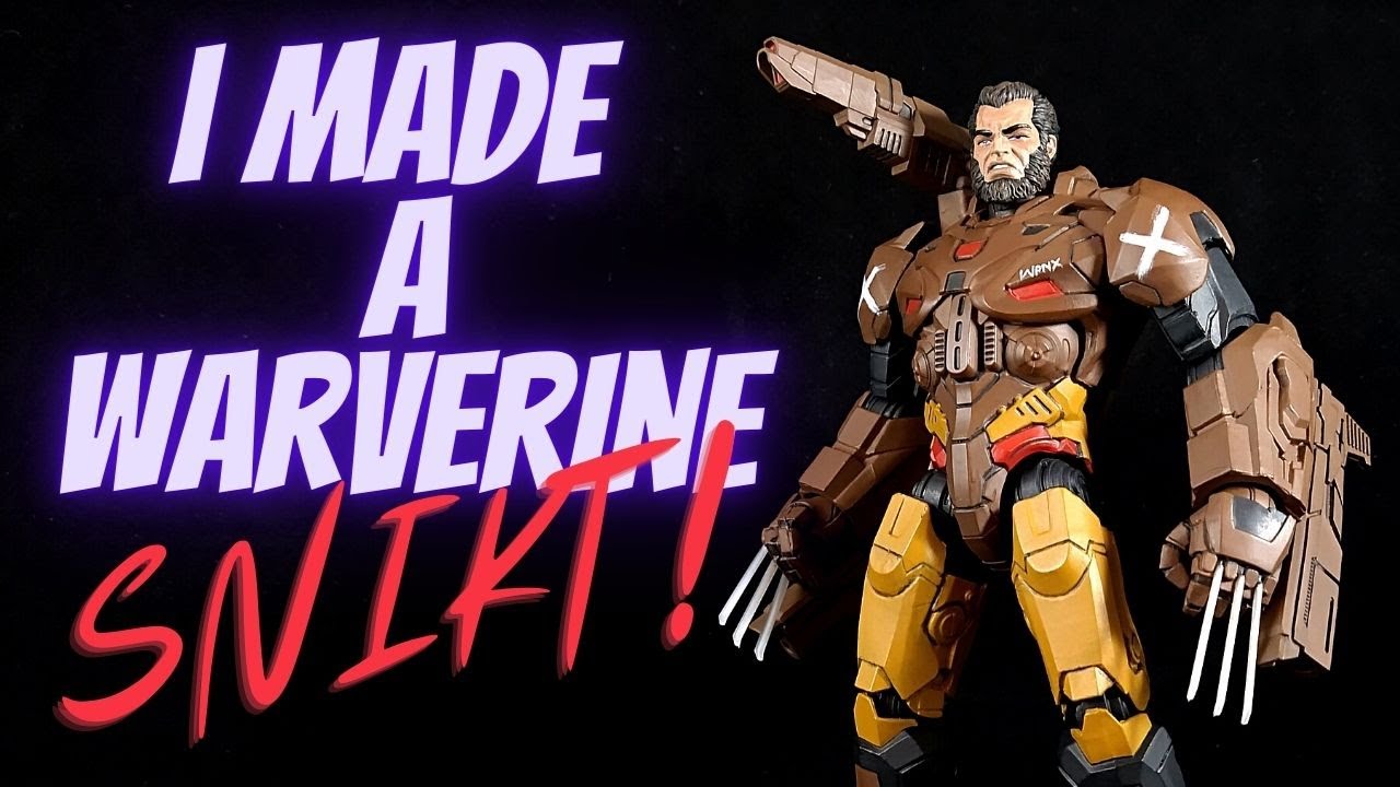 My Custom Marvel Legends Wolverine and War Machine Mash Up Figure! YouTube