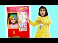 Ashu play stories with Katycutie and Robo vending machine