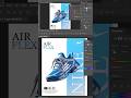 Nike Airflex Shoes Poster Design in Photoshop #shorts #photoshop #nike #graphicdesign #posterdesign
