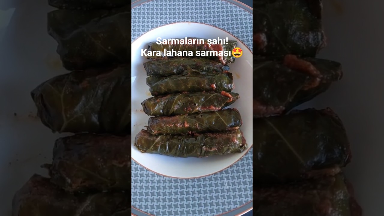 KIYMALI KARA LAHANA SARMASI😍 Bugün ne pişirsem? #yemek #tarif #recipe KIYMALI KARA LAHANA SARMASI😍 Bugün ne pişirsem? #yemek #tarif #recipe