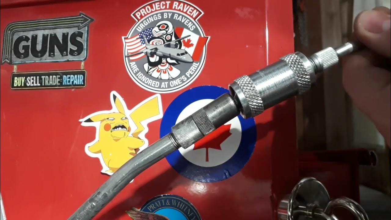 Grease Fitting Nipple Zerk Stuck on Greasegun. SOLVED YouTube