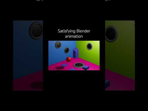 Satisfying blender animation loop #satisfying #blender #animation