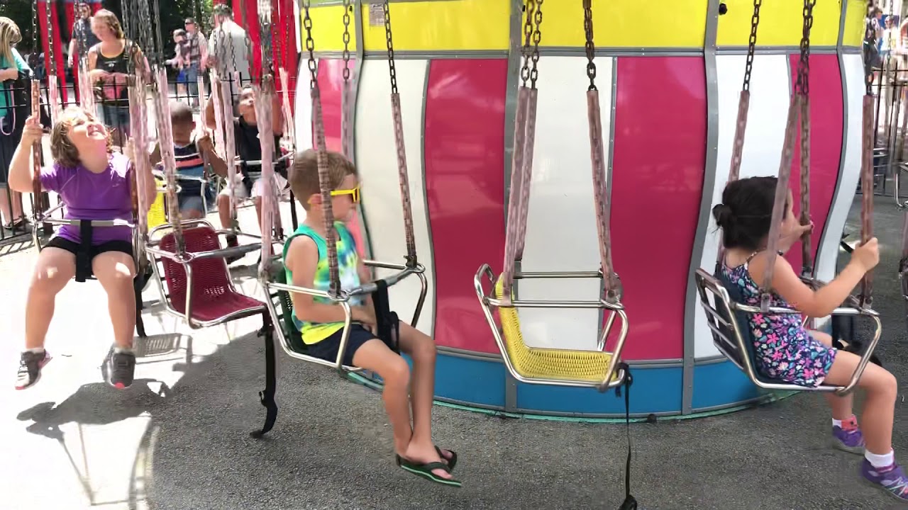 Kennywood Kiddieland Swings YouTube