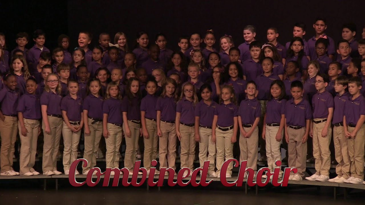 Davenport School of the Arts Combined Choir 2015 YouTube
