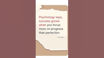 Focus on Progress, Not Perfection #quotes #lifelessons