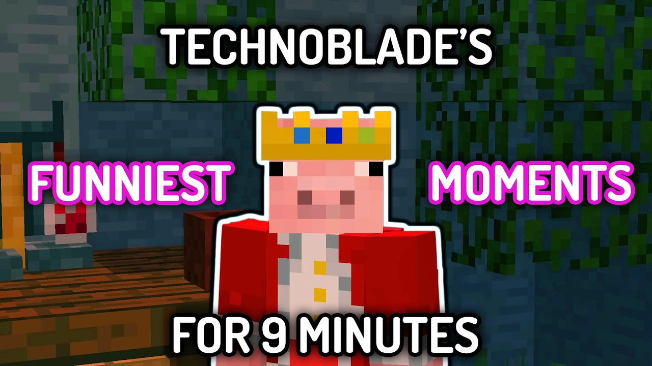 Technoblade being a comedic genius for 9 minutes - YouTube