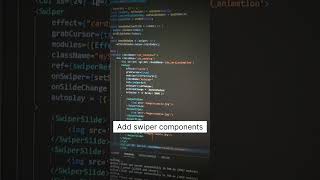 Card Swiper Animation - Reactjs Animation