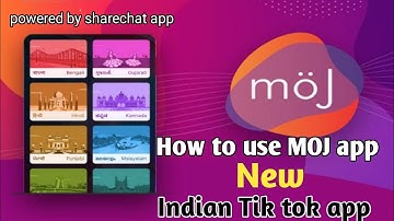 How to use MOJ App || Share Chat Ne Banaya TikTok Jaisa App | How To Make Video In MOJ || tikkikapp