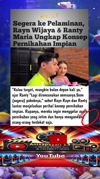 Segera ke Pelaminan, Rayn Wijaya & Ranty Maria Ungkap Konsep Pernikahan #artist #film #selebriti