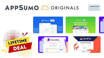 AppSumo Originals Deals 2025 - TidyCal, SendFox, BreezeDoc, KingSumo & More!