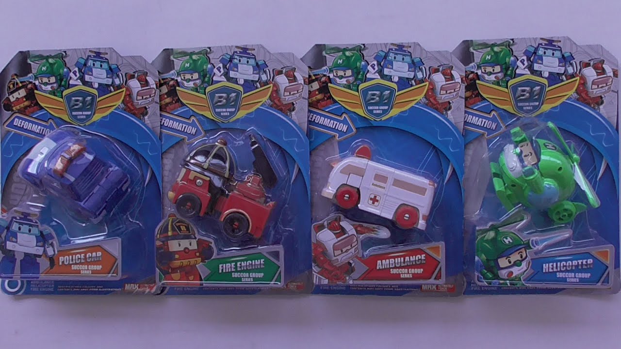 Robo Car Poli ของเล่นหุ่นยนต์แปลงร่าง