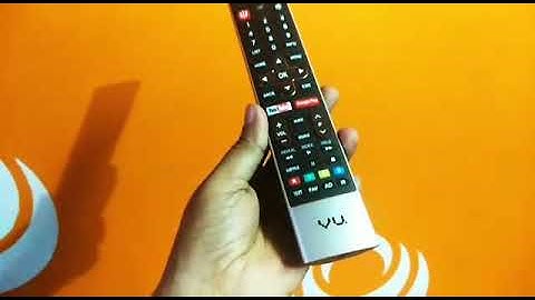 Remot pairing vu tv