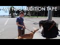 I AUDITIONED FOR NBC... AND GOT THE GIG! CHECK OUT THE TAPE!