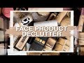 FACE PRODUCTS IM THROWING OUT! | Autumn 2019 Declutter | Julia Adams