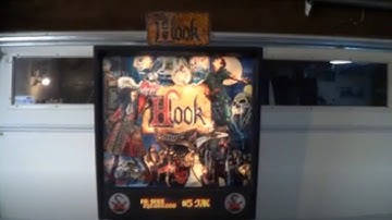 HOOK PINBALL MACHINE - BY DATA EAST 1992