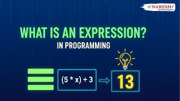 What Is an Expression in Programming? | Coding Tutorial  | NareshIT