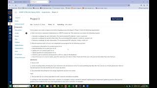 Auburn Unversity: COMP 3700 - Project 3