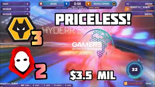 THIS 0 SECOND Winner could be worth THOUSANDS 💵| WLV vs AOG | GWB EU Rocket League