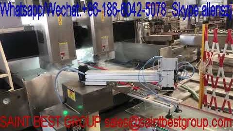 Double Head CNC Glass Working Center with Glass Double Edger Line+Glass Auto Loader&Transfer Robot
