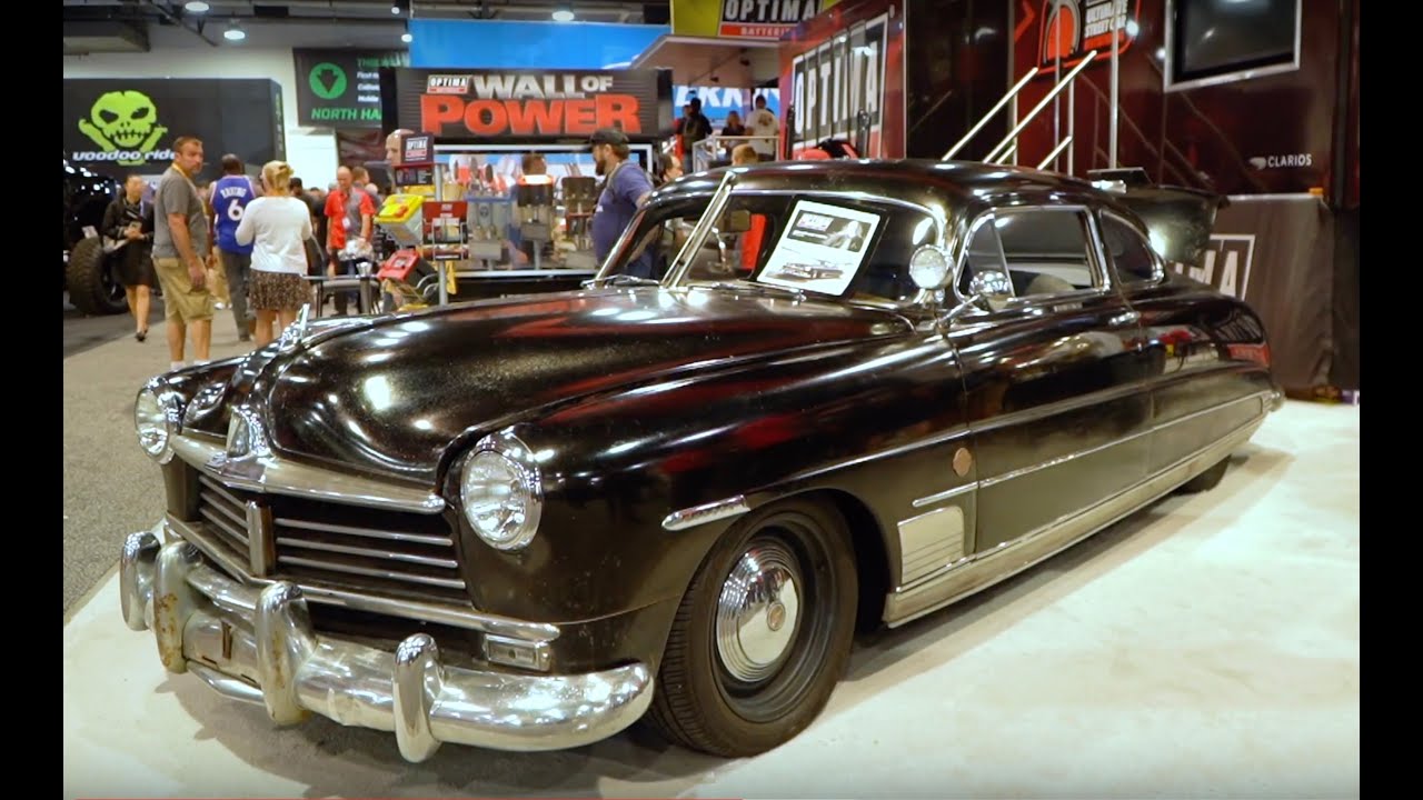 SEMA 2019: This Amazing Patina'ed '49 Hudson Hornet Is Packing
