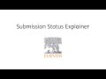 Elsevier submission status explainer