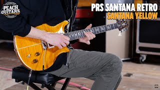 No Talking...Just Tones | PRS Santana Retro - Santana Yellow