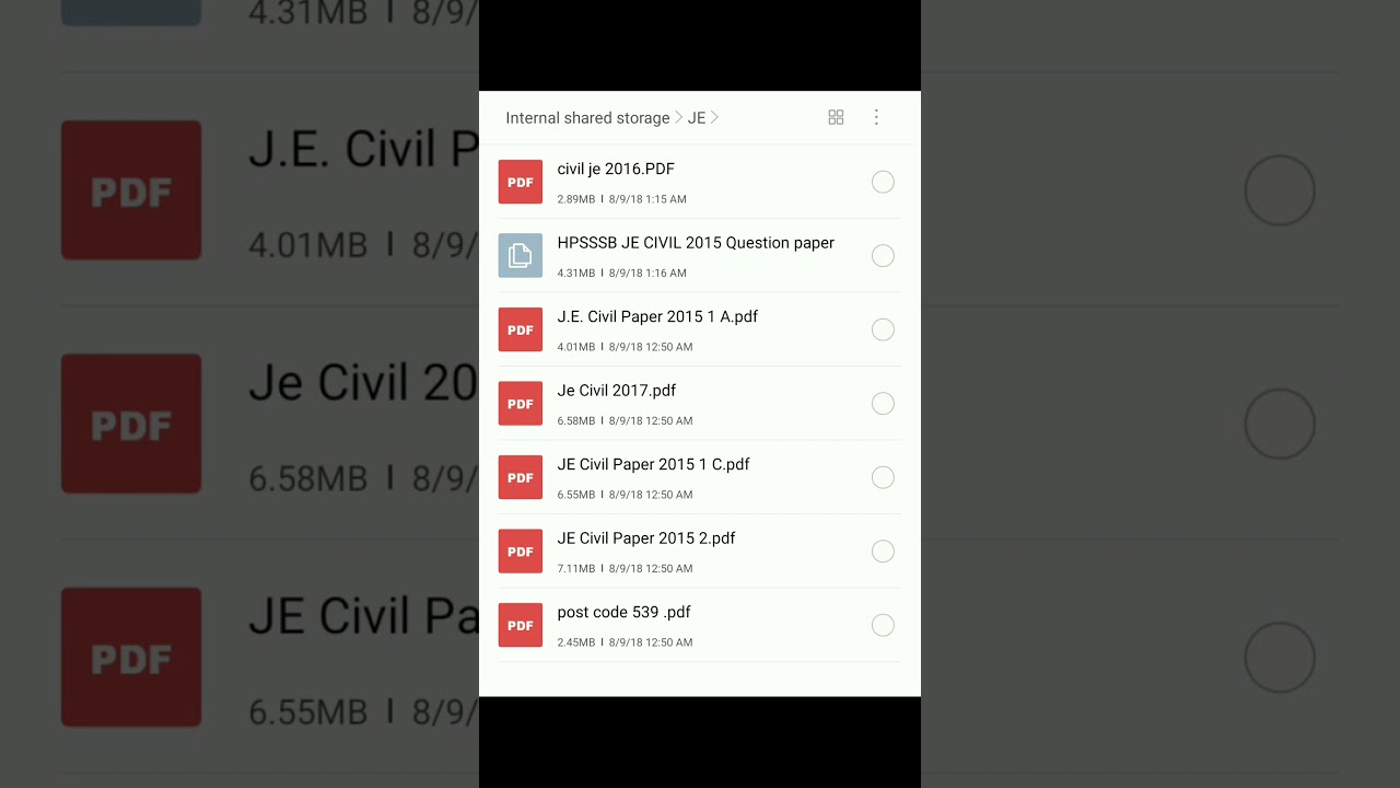 HP JE Civil Previous Papers Pdf