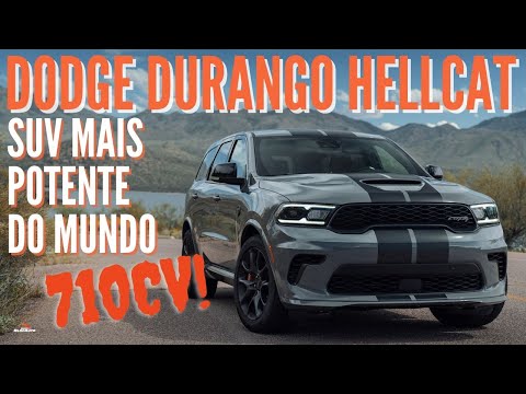 Vídeo: 2021 Dodge Durango SRT Hellcat é O SUV Mais Potente De Todos Os Tempos