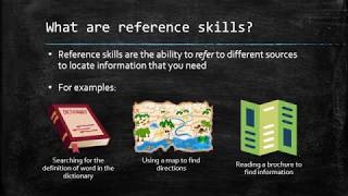 Week 13 - Reference Skills (Year 7)