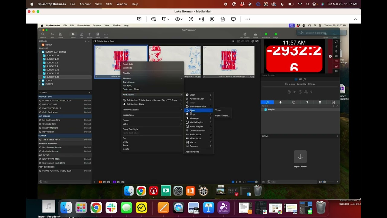 How to Create Fullscreen Sermon Notes ProPresenter 7 | Freedom Church Production