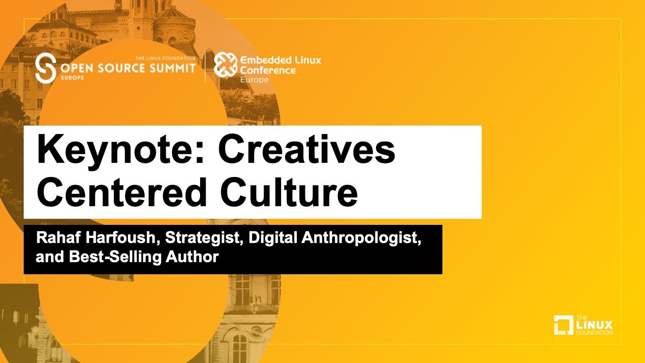 Keynote: Creatives Centered Culture - Rahaf Harfoush, Strategist, Digital Anthropologist...