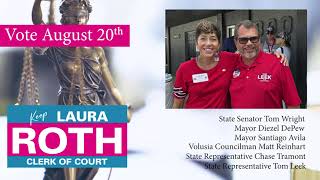 Republicans Across Volusia County Support Laura Roth.