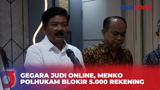 Menko Polhukam Ungkap Ada 5 Ribu Rekening Diblokir Terkait Judol