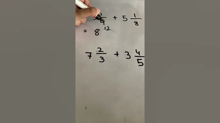 Adding mixed fractions in an INSTANT🤗