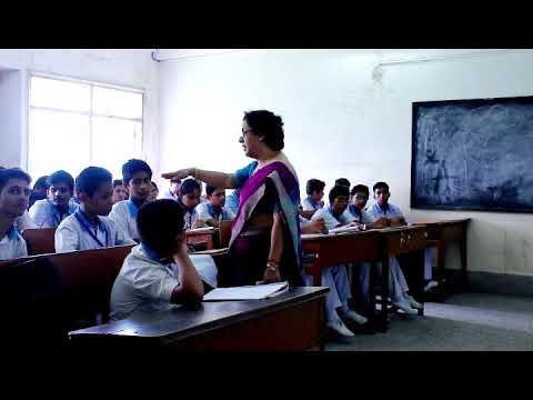 Maths Class By Kakali Bagchi(Maths Resource Person) In Hariyana Vidya Mandir